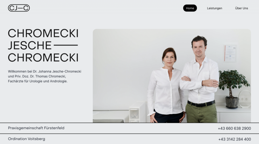 Chromecki Jesche-Chromecki website