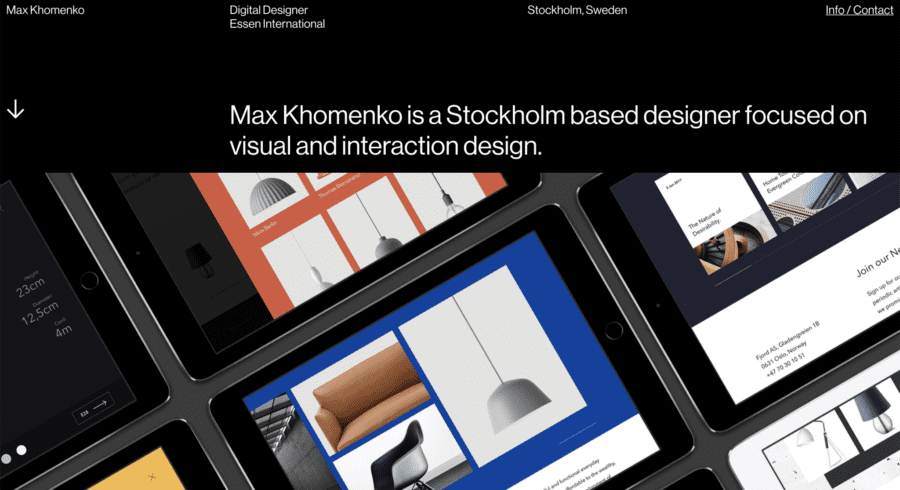 Max Khomenko website