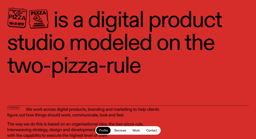 Pizza Pizza website