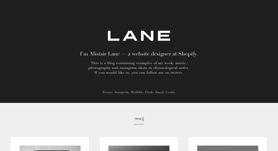 Lane website