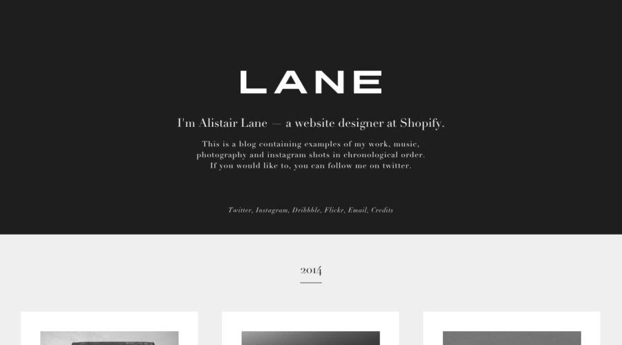 Lane website