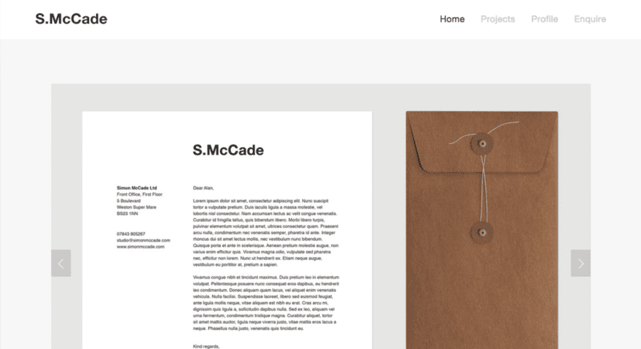 S.McCade website