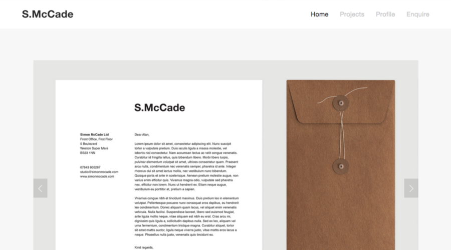 S.McCade website