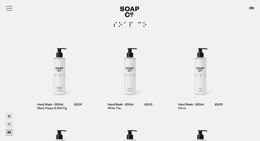 Soap Co

Visit minimal.gallery, follow on Twitter or receive the weekly/monthly round up website