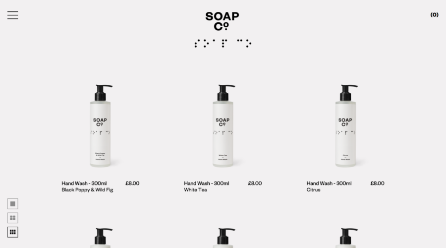 Soap Co

Visit minimal.gallery, follow on Twitter or receive the weekly/monthly round up website