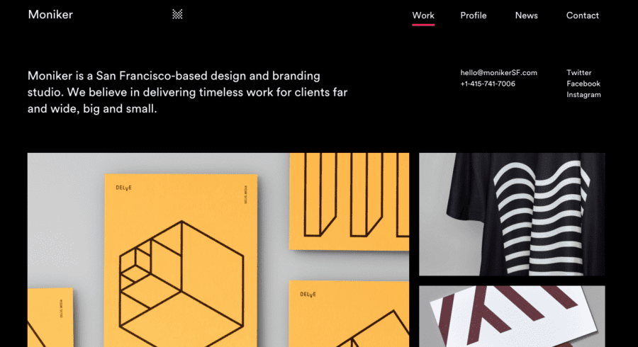Moniker

  Visit minimal.gallery, follow on Twitter or receive the weekly/monthly round up website