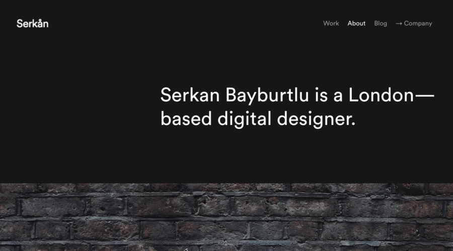 Serkan Bayburtlu website