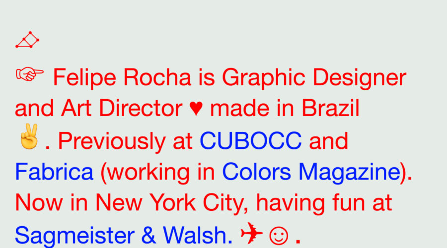 Felipe Rocha website