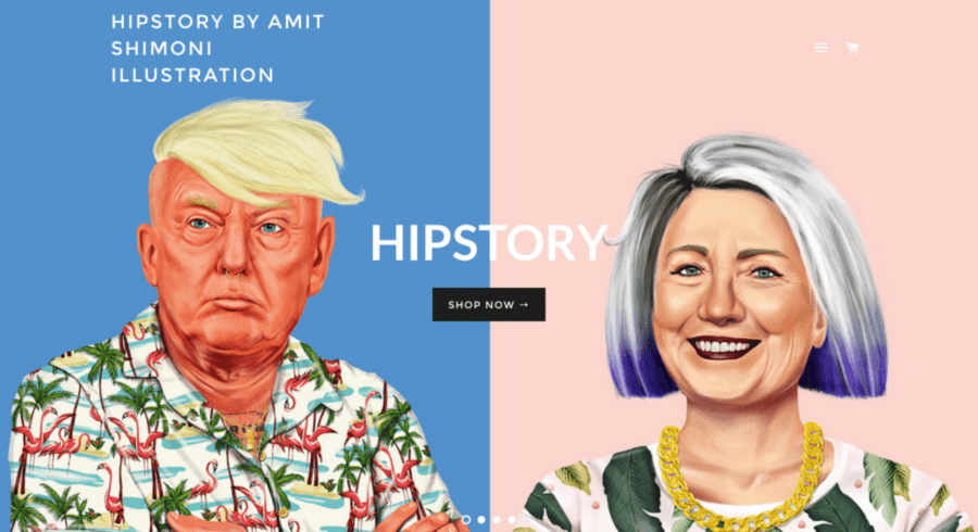 Hipstory website