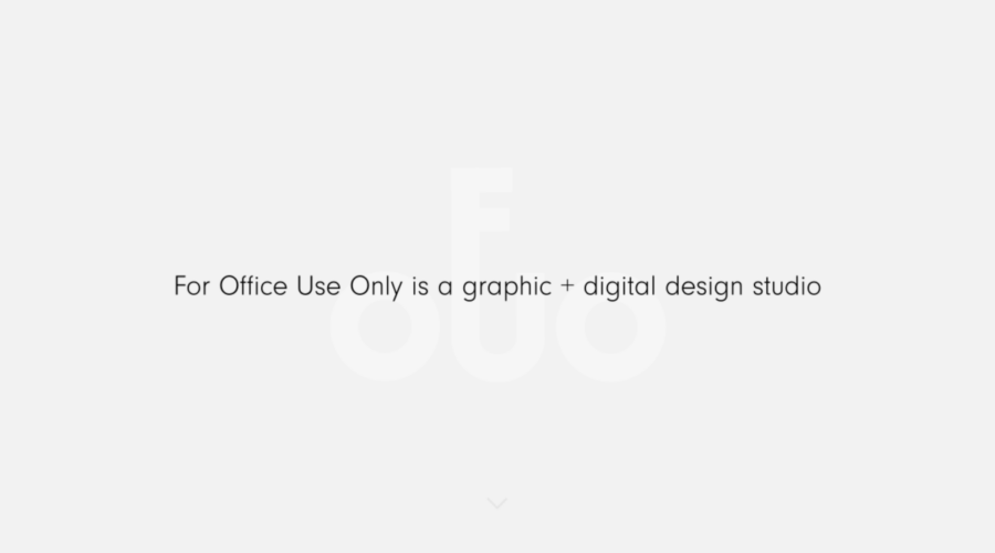 For Office Use Only website