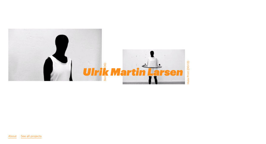 Ulrik Martin Larsen website