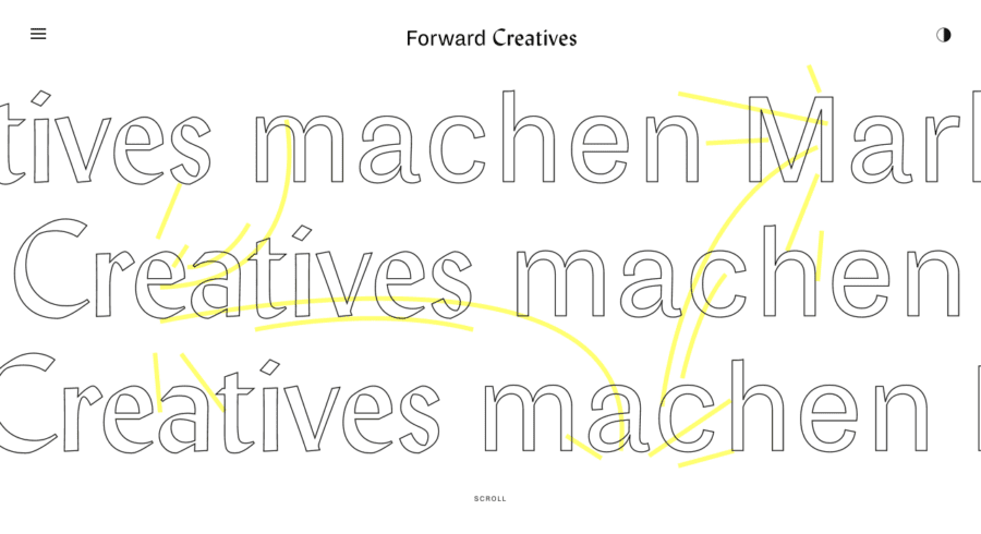 Forward Creatives website