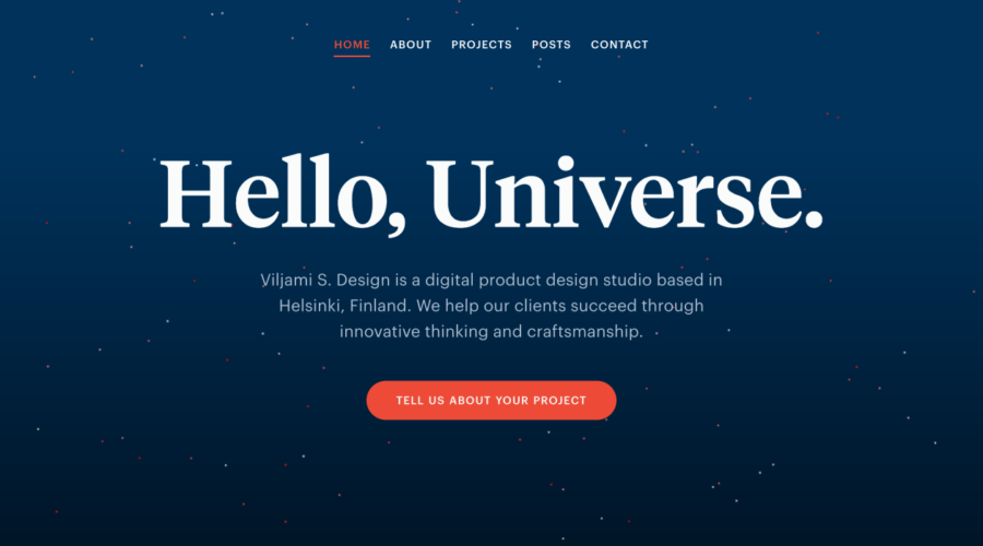 Viljami S. Design website