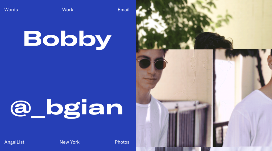 Bobby Giangeruso website