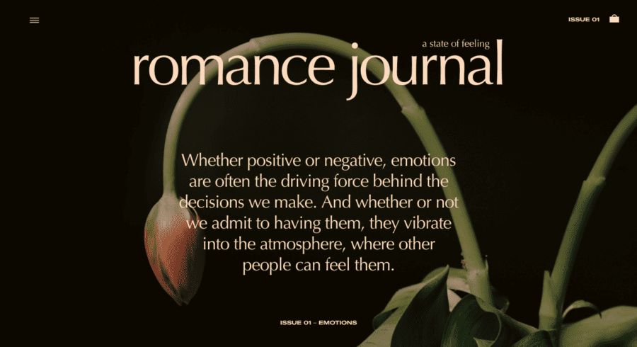 romance journal website