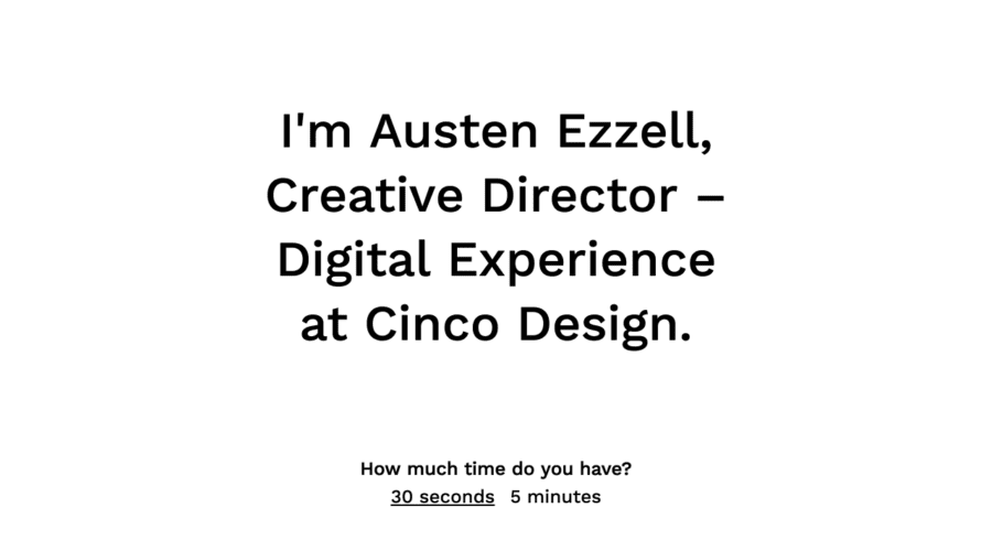 Austen Ezzell website