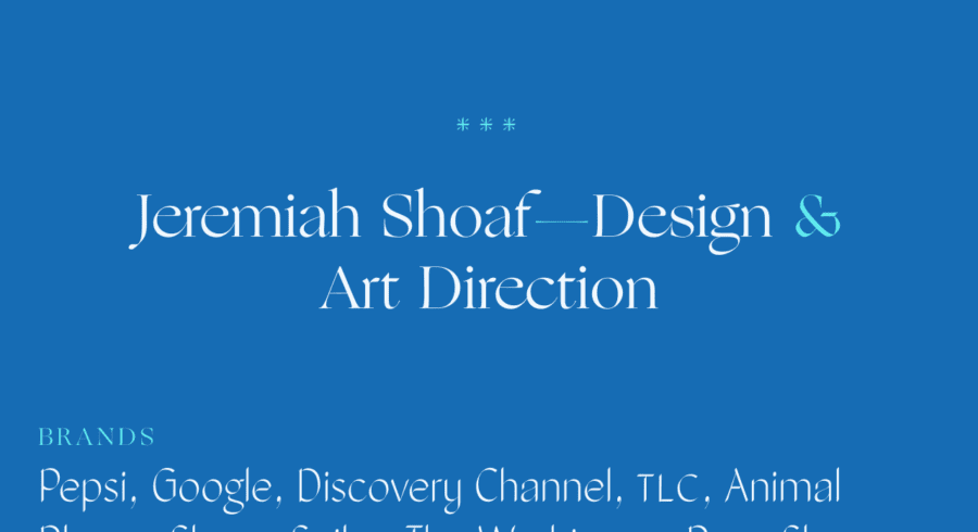 Jeremiah Shoaf website