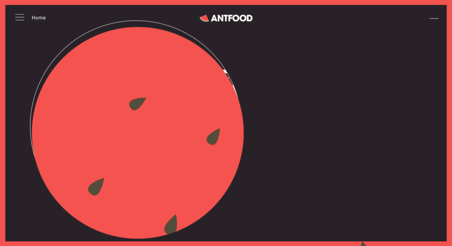Antfood website