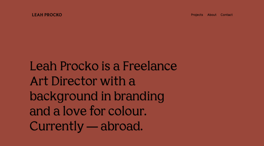 Leah Procko website