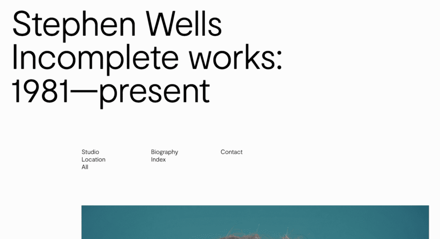 Stephen Wells website