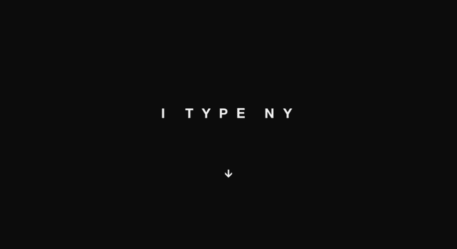 I TYPE NY website