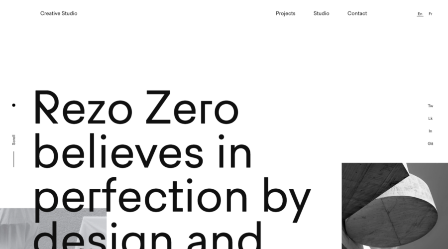 Rezo Zero website