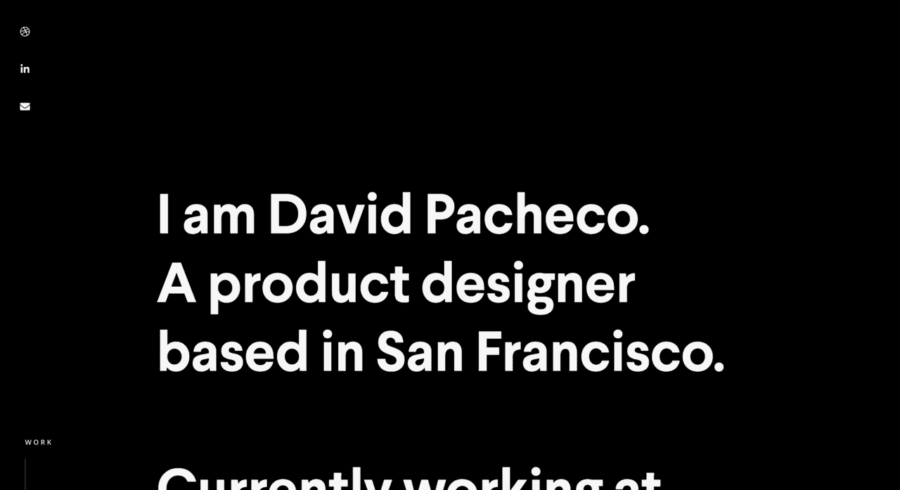David Pacheco website
