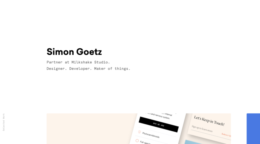 Simon Goetz website