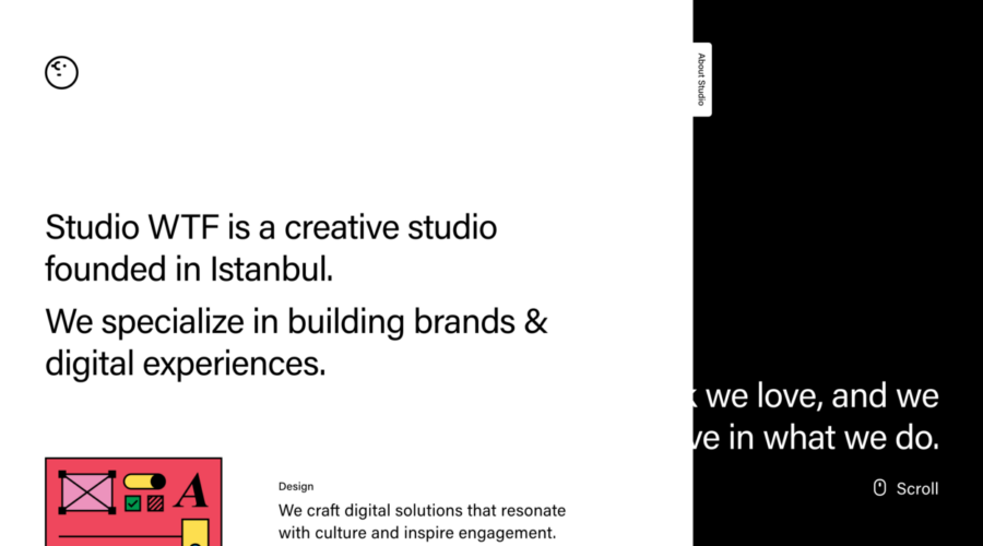 Studio WTF website