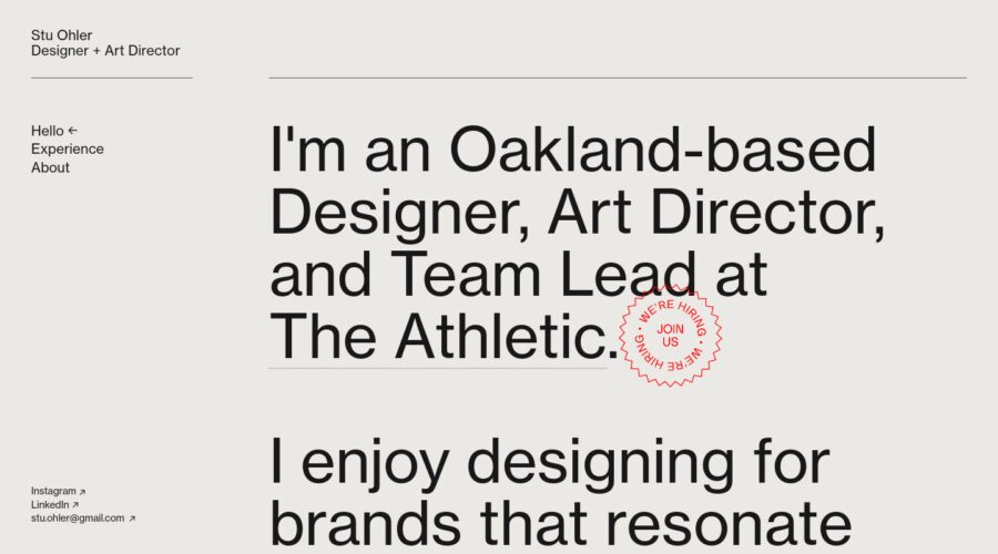 Stu Ohler website