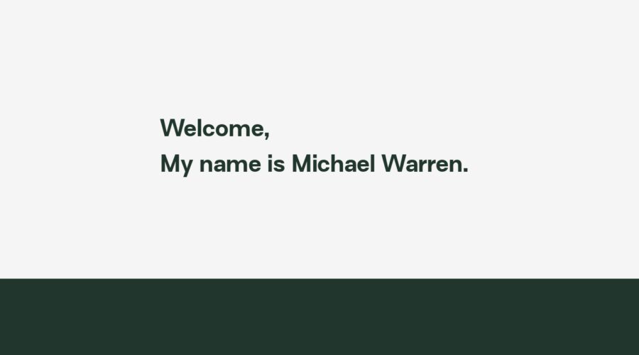 Michael Warren website