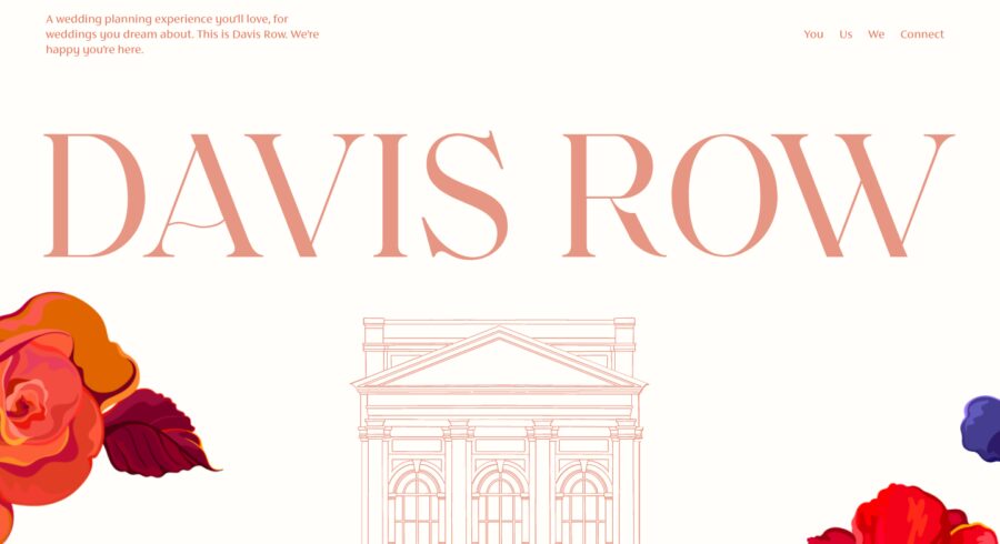 Davis Row website