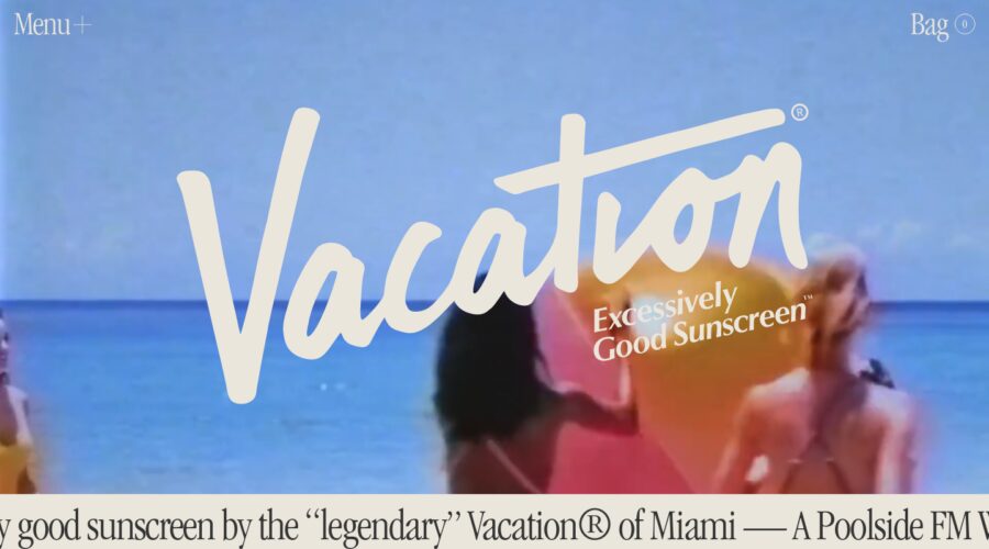 Vacation® website