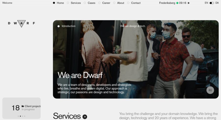 DWARF website