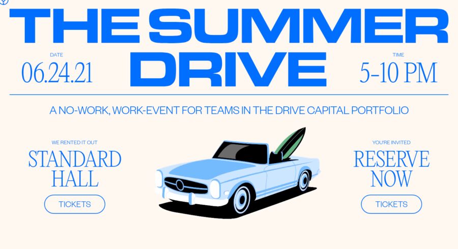 The Summer Drive website
