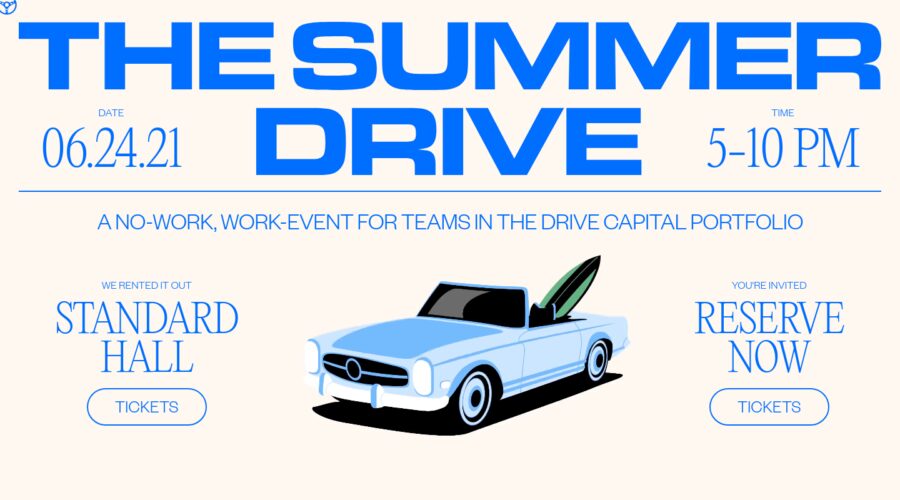 The Summer Drive website