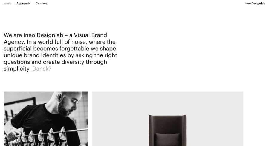 Ineo Designlab website