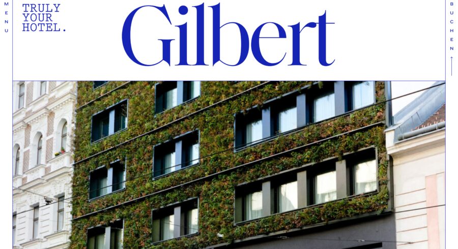 Hotel Gilbert website
