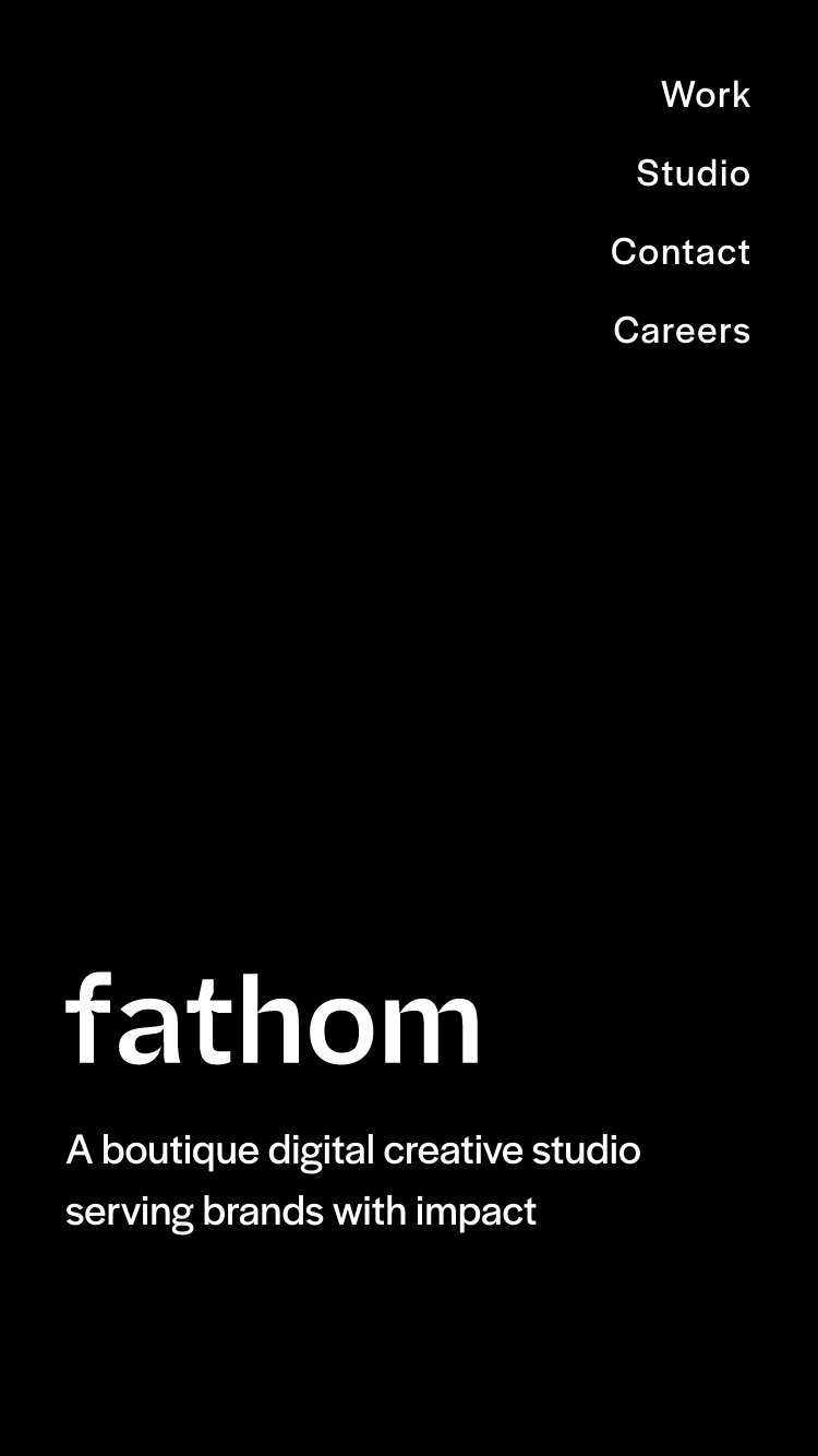 Fathom website
