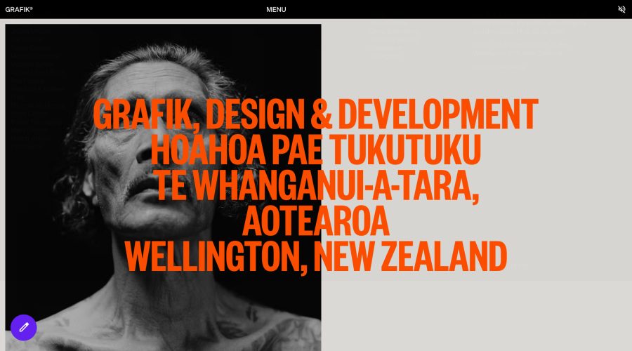 Grafik website