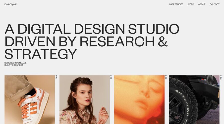 Dash Digital Studio website