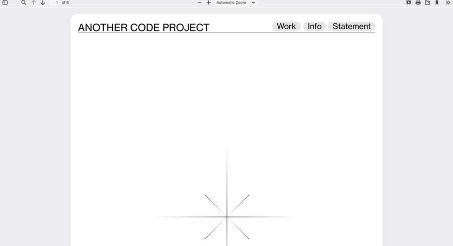 ANOTHER CODE PROJECT website