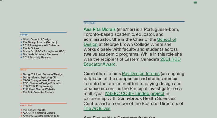 Ana Rita Morais website