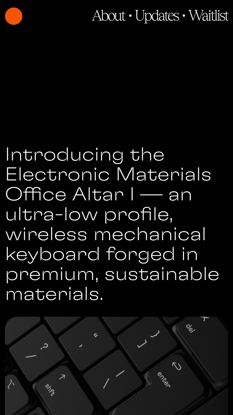 Electronic Materials Office® website