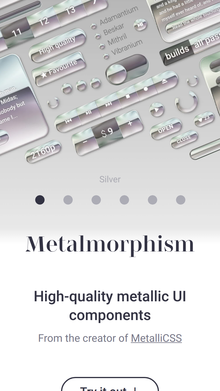 Metalmorphism website