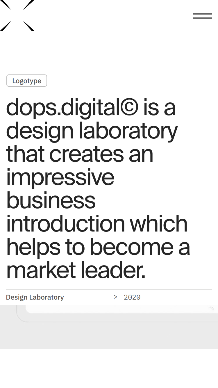 Dops Digital website