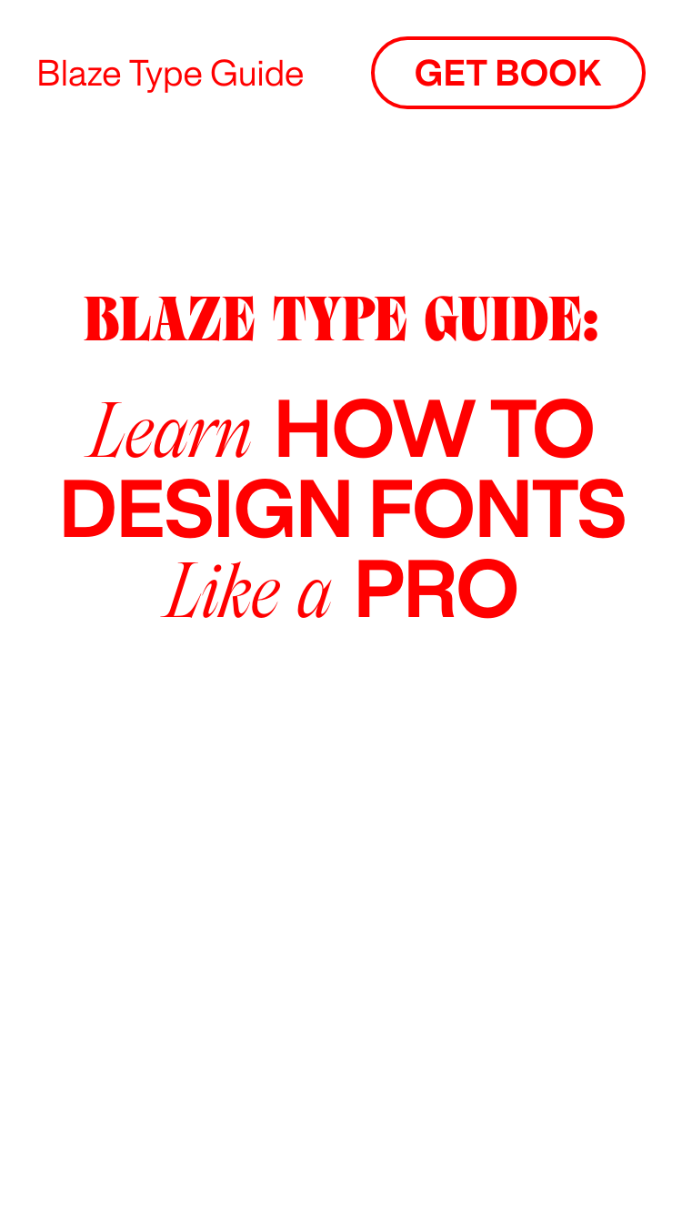 Blaze Type website
