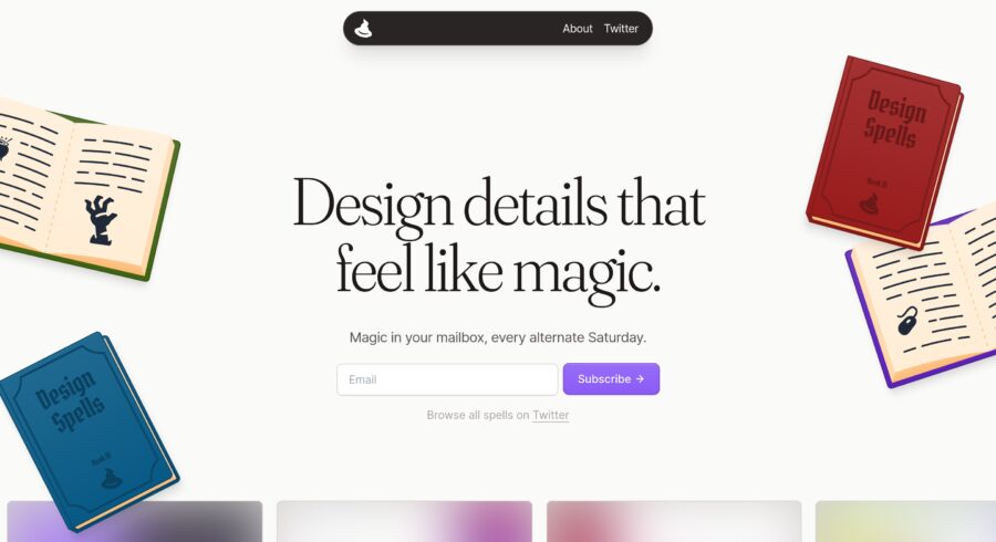 Design Spells website