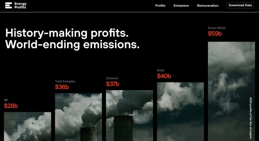 Energy Profits website