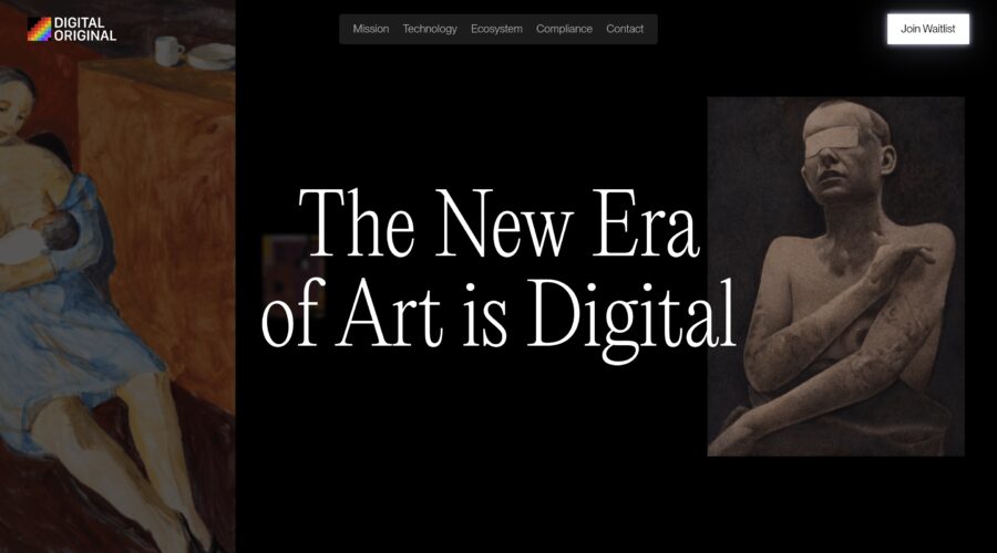 Digital Original™ website